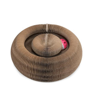 Tabla rascadora mágica multifuncional adaptable con diseño de garra de gato y juguete de bola, superventas al por mayor - Product Image 2