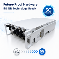 Estación Base LTE TDD ENB para Exteriores de Alta Potencia de 160W, 4x40W B40 B41 B42 4x4 MIMO 440Mbps, Actualizable a 5G para Cobertura de Largo Alcance de 60km