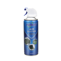 HERIOS Dépoussiéreur à air comprimé Dépoussiéreur à gaz comprimé en aérosol Nettoyant pour gadgets technologiques Ordinateur portable Clavier Imprimante