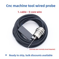 Sonde filaire Makinopc MT27-1mini pour machine-outil CNC, précision 0,001 mm, NC/NO, détection automatique des bords d'obus, mesure directionnelle XYZ