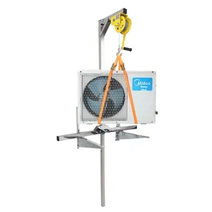 Herramienta de elevación para unidades exteriores de aire acondicionado usadas, soporte plegable de <span class=keywords><strong>acero</strong></span> <span class=keywords><strong>inoxidable</strong></span>, elevador para desmontaje sin grúa - Product Image 1