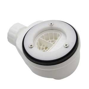 Bathroom Plastic <strong>Shower</strong> Drains <strong>Outlet</strong> 40mm for Bathroom Siphon with Stainless Steel Cover - Product Image 3