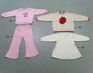 Haut <span class=keywords><strong>en</strong></span> <span class=keywords><strong>maille</strong></span> 100% coton pour bébé, nouveau style, <span class=keywords><strong>pull</strong></span> jacquard coloré et ludique pour garçons et filles, col à manches longues - Product Image 6