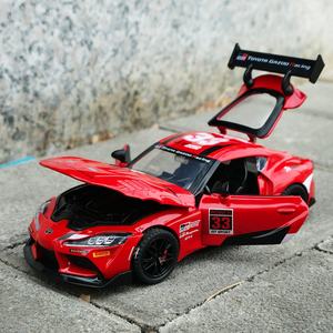 Voiture de course télécommandée en alliage modèle Bull Demon GT4 avec effets sonores et lumineux, emballage en boîte, ceinture de sécurité pour jeunes (7-14 ans) - Product Image 1