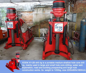 XDEM XY-2B Macchina di Perforazione per Acqua Wells 300-500m Nucleo di Perforazione Macchina di Acqua di Pozzo di Drilll Rig Prezzo Basso mucchio di Guida - Product Image 4