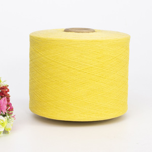 Ne 10/1-Ne 21s/1 Textile Raw Material Knitting Weaving Recycled Open End Soft Regenerated Cotton Polyester <b>Yarn</b> For Knitting - Product Image 2