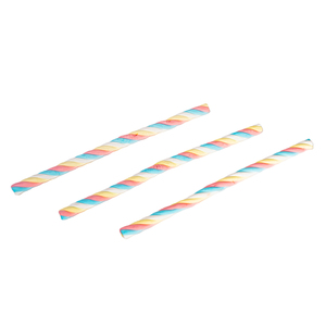 Algodón de Azúcar Suave en Bolsa, Surtido de Colores, con Recubrimiento Cremoso, Tipo Arcoíris, Largo y Trenzado, Venta al por Mayor de Fábrica - Product Image 4