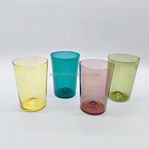 Taza de cristal multicolor de 12 oz, tazas de cerveza <span class=keywords><strong>IPA</strong></span> de alta calidad, taza de vidrio de cerveza Highball colorida para fiesta, boda, Hotel - Product Image 6