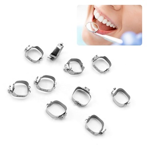 Diş ortodontik M serisi bantları Conv <span class=keywords><strong>Roth</strong></span> 022 Sgl tüpleri + küçük Cleat ile önceden kaynaklanmış - Product Image 6