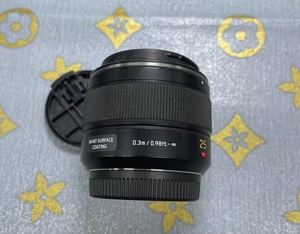 Objectif d'appareil photo d'occasion, objectif fixe Lumix G <span class=keywords><strong>LEICA</strong></span> DG SUMMILUX 25mm F1.4 ASPH, monture <span class=keywords><strong>M4</strong></span>/3, objectif grand angle pour portrait plein format - Product Image 2