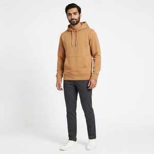 Sweat-shirt à capuche unisexe en polyester/coton de haute qualité, chaud et respirant, à séchage rapide, idéal pour l'hiver - Product Image 1