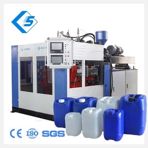 Jerrycan 30L extrusion entièrement automatique HDPE moulage plastique 20 <span class=keywords><strong>litres</strong></span> 25L jerrycan bouteille soufflage machine - Product Image 1