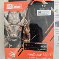 Untuk FireCuda 530R Internal M.2 NVMe PCIe Gen4x4 SSD 1TB/2TB/4TB 7400MB/s untuk Penyimpanan Gaming Desktop Laptop PS5
