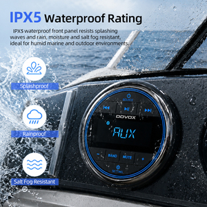 Reproductor de Radio FM/AM Retro para Barco de 12V, Resistente al Agua, Marca JMC, con Receptor de Audio de Pistón, Accesorios para Barco, de Guangdong - Product Image 4