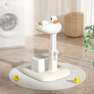Soporte de Baño para Bebés con Diseño Plegable y Altura Ajustable, Torre de Baño para Bebés con <span class=keywords><strong>Base</strong></span> Antideslizante para el Hogar y Guarderías - Product Image 6
