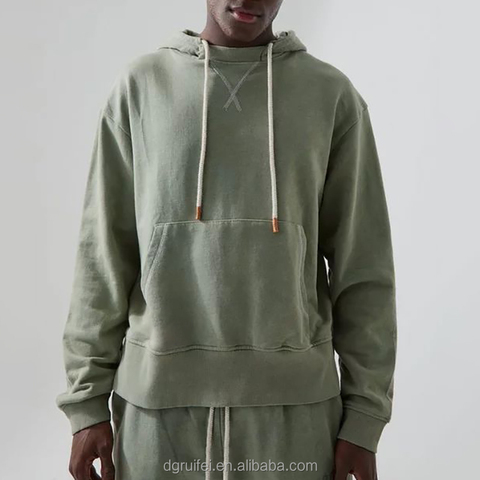 Oversized Printed Washed Custom Hoodie