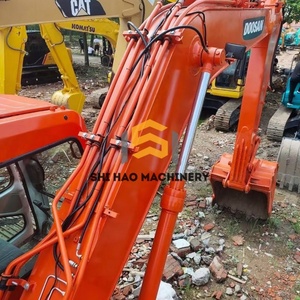 Excavatrice sur pneus hydraulique Doosan 150 d'occasion DH150W-7 DX150W-9C 15 tonnes avec moteur et composants principaux de la pompe à vendre - Product Image 4