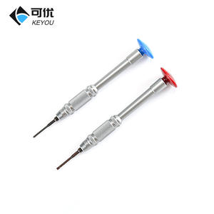 Tournevis à lunettes Keyou en métal, embout Phillips 1.5 1.6 1.8, outil de réparation pour lunettes - Product Image 2