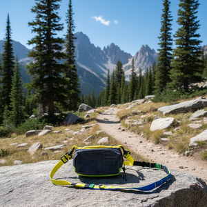 Sac banane de randonnée, sacs à bandoulière, sacs de poitrine, sacs à dos, sacs de poitrine extensibles pour le camping, les voyages et le cyclisme - Product Image 1