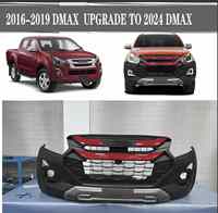 NOUVEAUTÉ VENTE FLASH KIT DE CARROSSERIE AMÉLIORÉ POUR LE PARE-CHOCS AVANT FACELIFT ADAPTÉ À ISUZU 2012 2016 2019 DMAX À 2024 DMAX LOOK DESIGN