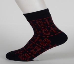 Combed Cotton Crew <b>Socks</b> for Women <b>Soft</b> Elastic Fashion <b>Socks</b> for Office Wear - Product Image 3