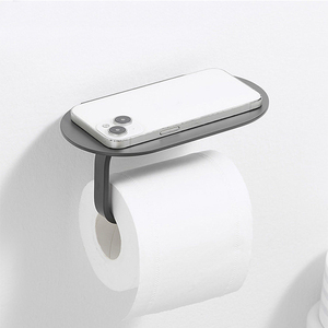 <span class=keywords><strong>ที่</strong></span>ใส่กระดาษชำระสแตนเลสกันสนิมพร้อมชั้นวาง<span class=keywords><strong>โทรศัพท์</strong></span>สำหรับห้องน้ำและห้องสุขา - Product Image 2
