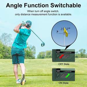 HUEPAR HLR1000 गोल्फ लेजर <span class=keywords><strong>RANGEFINDER</strong></span> बाहरी एलसीडी डिस्प्ले के साथ <span class=keywords><strong>1000</strong></span> गज की दूरी पर 6X लेजर रेंज फाइंडर - Product Image 6