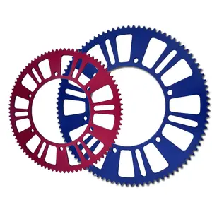 XSY Custom CNC Modified Kart Accessories 7075 T6 Aluminum Alloy 219 Sprocket Motorcycle Modified Transmission Sprocket