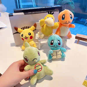 Peluche Pokémon da 4 Pollici, Giocattoli Imbottiti Pikachu, Squirtle, Charmander, Bulbasaur, Bambole <span class=keywords><strong>Anime</strong></span> in Peluche, Regalo - Product Image 3