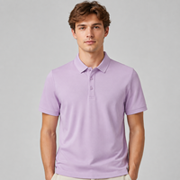Camisa de punto sin arrugas, sin planchado, con cuello, manga corta, estampada, 12 colores sólidos, ropa de trabajo, uniforme corporativo, venta al por mayor