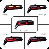 Pour Chevrolet Corvette C7 2014-2019, ensemble de feux arrière LED modifiés, feux de freinage 35W 12V 4600 Lumens pour C7