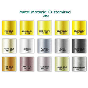 VOAINO イエローダイヤモンドジュエリー製造 18Kゴールドセット イエローダイヤモンドジュエリー加工 イエローダイヤモンドリング - Product Image 4