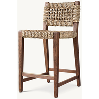 Tabouret de bar empilable en chêne de qualité supérieure, haut de gamme, robuste et durable