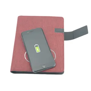Professional Supplier Pu Leather A5 Notebook With Smart Pen Power Bank Gift Set