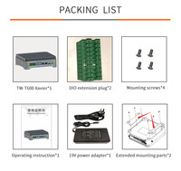 Nvidia NPN Jetson AGX Xavier 32TOPS Placa DE DESARROLLO AI 32GB EMMC5.1 con WIFI/4G Edge Computer KIT T600