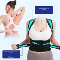 Vente chaude Protection Professionnelle Respirant Soulagement De La Douleur Du Dos Réglable Correcteur De Posture Du Haut Pour Les Femmes Et Les Hommes