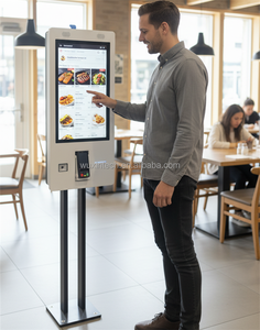 Kiosco de Autoservicio Android WUXIN de 27/32'' para Restaurantes, Terminal con Pantalla Táctil, Impresora de Recibos y Personalización de Menús - Product Image 3