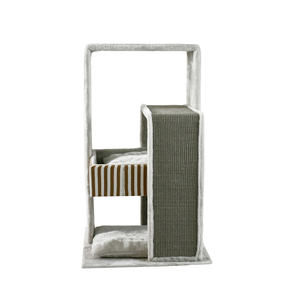 Longnew Pet Sisal Hoch Kätzchen Kratzen Post Spielzeug Große Katze Turm Condo Baum für Verkauf - Product Image 4