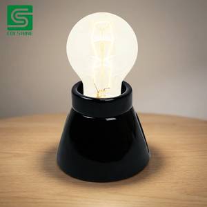 Portalámparas <span class=keywords><strong>de</strong></span> Porcelana Retro para Lámpara <span class=keywords><strong>de</strong></span> <span class=keywords><strong>Techo</strong></span> Vintage E27 - Product Image 1