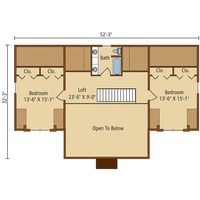 Offre spéciale Plans de maison en bois à deux étages Conception de maisons préfabriquées