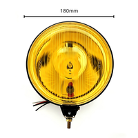 Lampe de travail DENJI Super Lamp jaune de 7,5 pouces, 12V 55W, pour camion léger, camion, machinerie agricole, éclairage tout-terrain