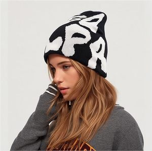 Gorro de Invierno Tejido a Mano con Logotipo Personalizado, para Viajes, Actividades al Aire Libre y Deportes, Unisex, Adulto, 100% Acrílico - Product Image 3
