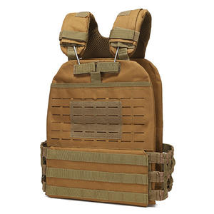 Chaleco Táctico de Tela Oxford para Exteriores, Chaleco Deportivo Expandible con Camuflaje, Portaplacas de Nailon PC, Equipo de Defensa Personal GM Soft - Product Image 1