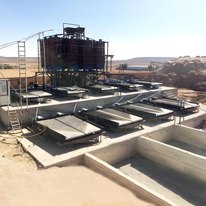 Impianto a spirale per la concentrazione di minerali pesanti da 300 t/h per sabbia nera di spiaggia e sabbia marina - Product Image 5