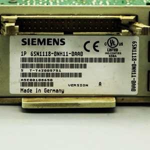 6SN1118-0NH11-0AA0 6SN1118-0NH11-0AA1 6SN1118-0NK01-0AA1 การ์ดไดรฟ์แกนสำหรับระบบอัตโนมัติทางอุตสาหกรรม - Product Image 2
