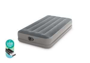 <span class=keywords><strong>INTEX</strong></span> 64112 <span class=keywords><strong>matelas</strong></span> <span class=keywords><strong>gonflable</strong></span> avec <span class=keywords><strong>pompe</strong></span> USB lit épaissi <span class=keywords><strong>pour</strong></span> meubles de maison pause déjeuner pratique Camping voiture lits en plein air - Product Image 4