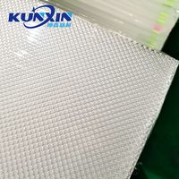 Panneau de diffusion translucide anti-éblouissement Kunxin UGR 19 ou 16, 1,5 mm, 2 mm, 2,5 mm, diffuseur prismatique en acrylique