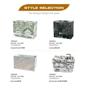 Meubles <span class=keywords><strong>de</strong></span> <span class=keywords><strong>salle</strong></span> <span class=keywords><strong>de</strong></span> <span class=keywords><strong>bain</strong></span> Landerstone en marbre Arabescato, vasque <span class=keywords><strong>de</strong></span> lavabo, meubles <span class=keywords><strong>de</strong></span> <span class=keywords><strong>salle</strong></span> <span class=keywords><strong>de</strong></span> <span class=keywords><strong>bain</strong></span> avec vasque en marbre naturel - Product Image 5