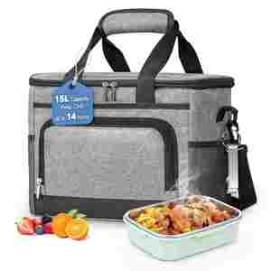 Sac isotherme de pique-nique personnalisé de haute qualité pour le camping en plein air, sac isotherme réutilisable personnalisé - Product Image 1