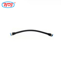 Werkseitig N Typ/UHF SO-239 PL259/4.3-10 MINI DIN/7/16 DIN-Stecker Buchse 90 Grad für 1/2 "super flexible Kabel baugruppe